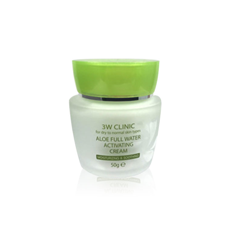 Own label brand, [3W CLINIC] Aloe Full Water Activating Cream 50g (Weight : 221g)
