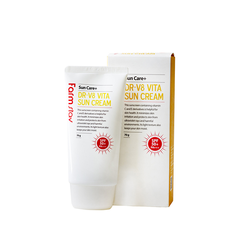 Own label brand, [FARM STAY] Dr-V8 Vita Sun Cream 70g Free Shipping