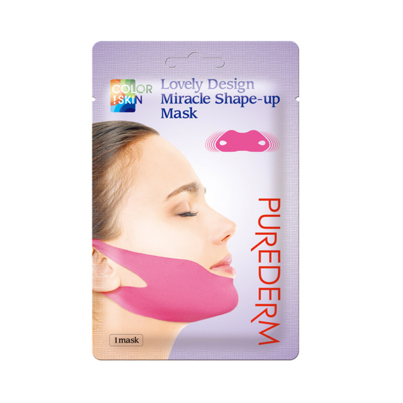 Own label brand, [PUREDERM] Lovely Design Miracle Shape-Up Mask * 1pcs (Weight : 20g)