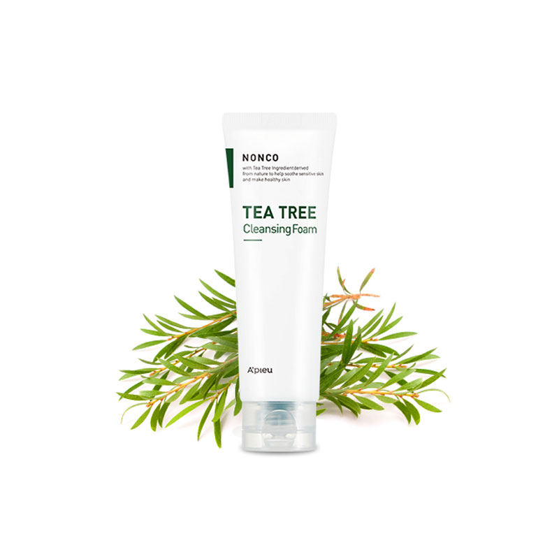Own label brand, [A&#039;PIEU] New Nonco Tea Tree Cleansing Foam 130ml (Weight : 144g)