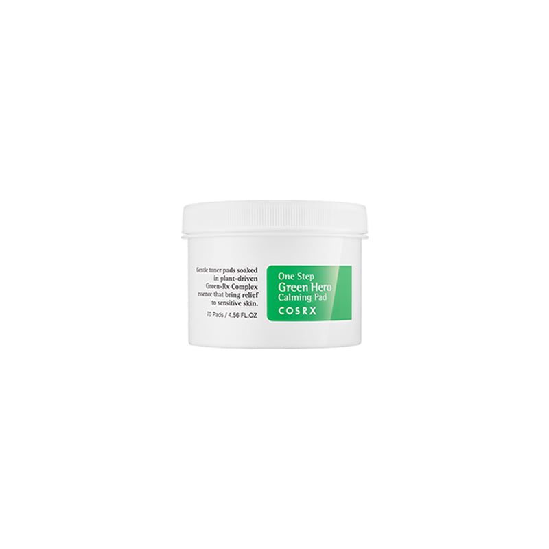 Own label brand, [COSRX] One Step Green Hero Calming Pad 135ml * 70pads (Weight : 254g)