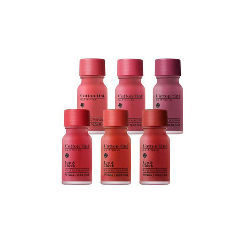 Own label brand, [MACQUEEN NEW YORK] Air Cotton Tint 10ml 6 Color (Weight : 43g)