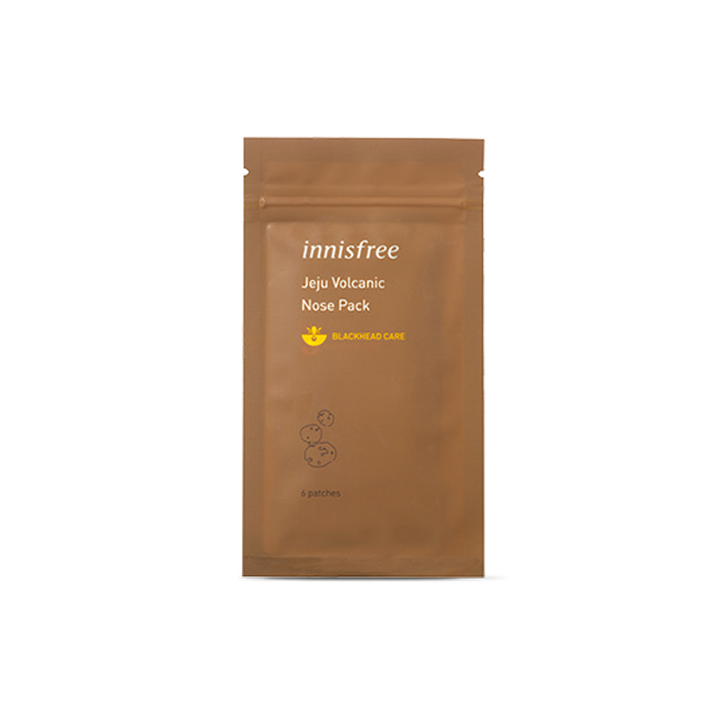 Own label brand, [INNISFREE] Jeju Volcanic Nose Pack 6 Patches (Weight : 18g)