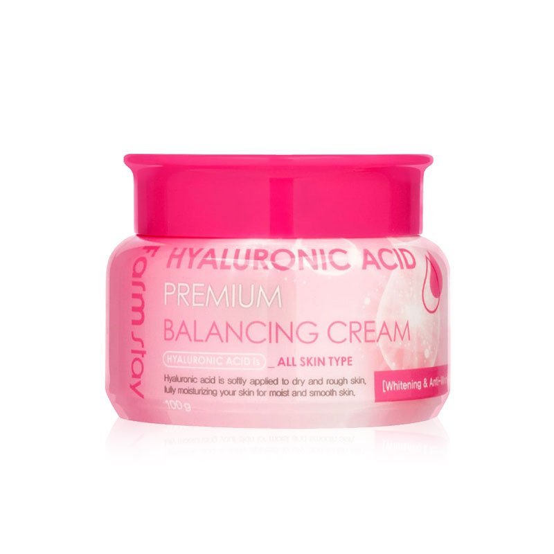 Own label brand, [FARM STAY] Hyaluronic Acid Premium Balancing Cream 100g (Weight : 202g)