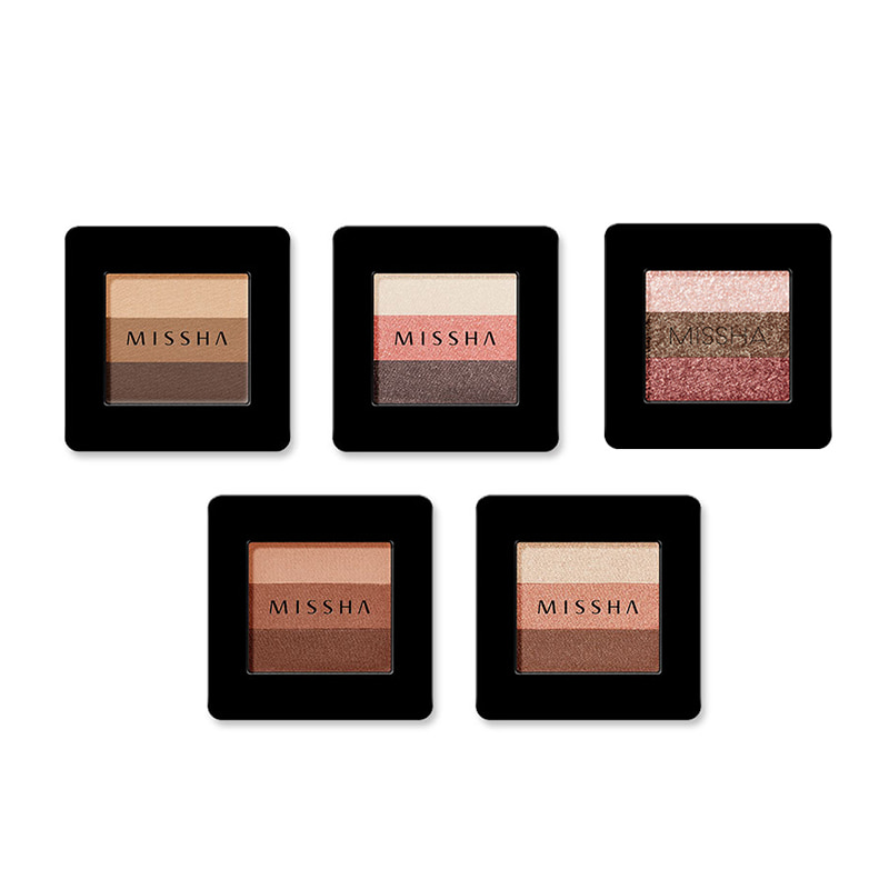 Own label brand, [MISSHA] Triple Shadow 2g 5 Color (Weight : 18g)