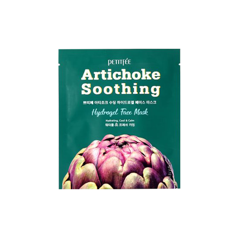 Own label brand, [PETITFEE] Artichoke Soothing Hydrogel Face Mask 32g * 1pcs (Weight : 54g)