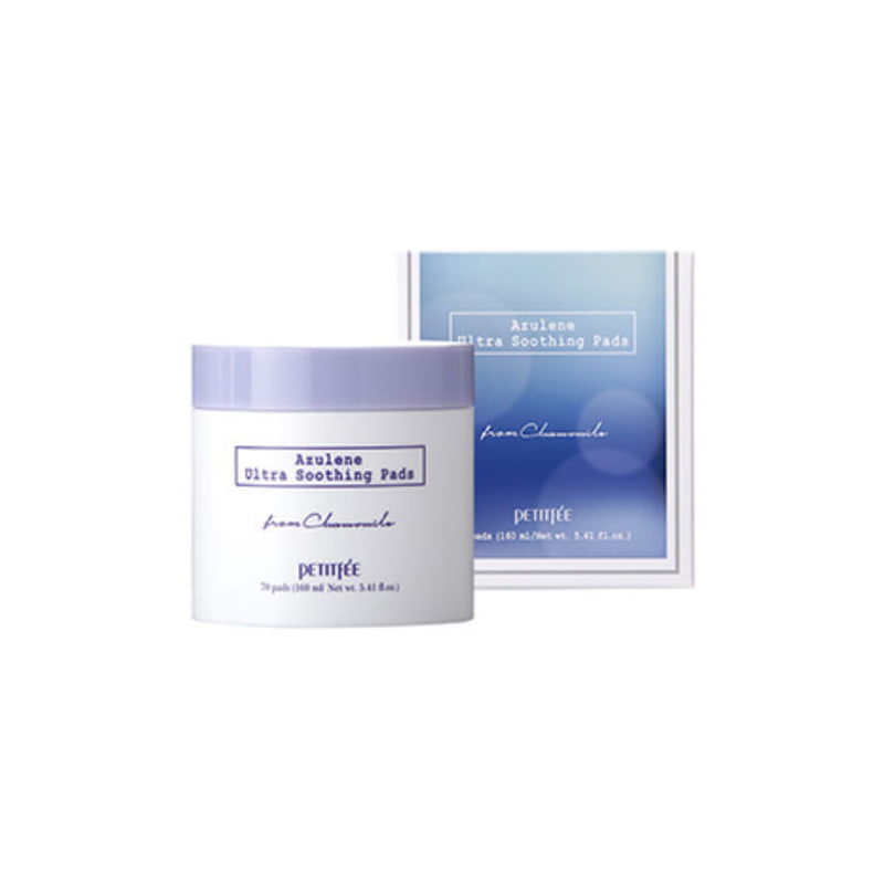 Own label brand, [PETITFEE] Azulene Uitra Soothing Pads 160ml (70pads) (Weight : 326g)