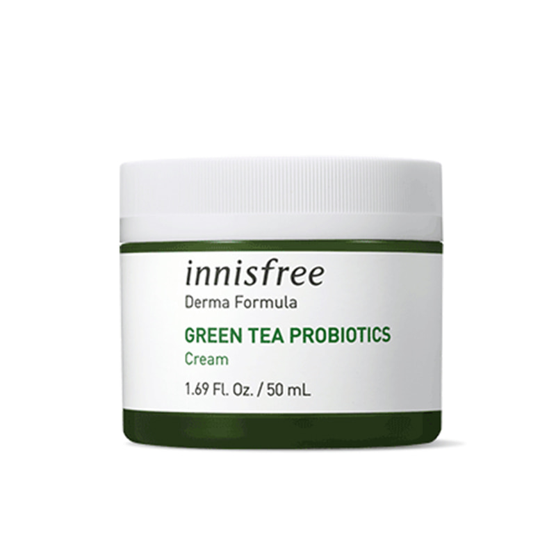 Own label brand, [INNISFREE] Derma Formula Green Tea Probiotics Cream 50ml (Weight : 135g)