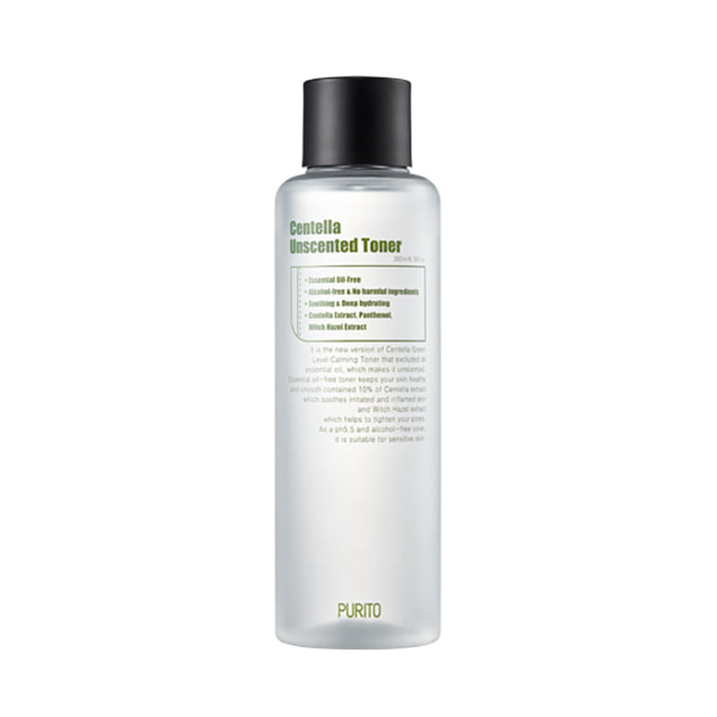 Own label brand, [PURITO] Centella Unscented Toner 200ml (Weight : 247g)