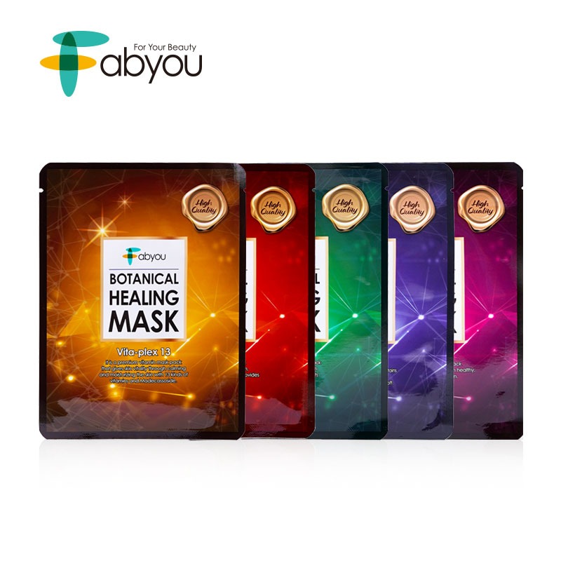 Own label brand, [FABYOU] Botanical Healing Mask 23ml * 1pcs 5 Type  (Weight : 32g)