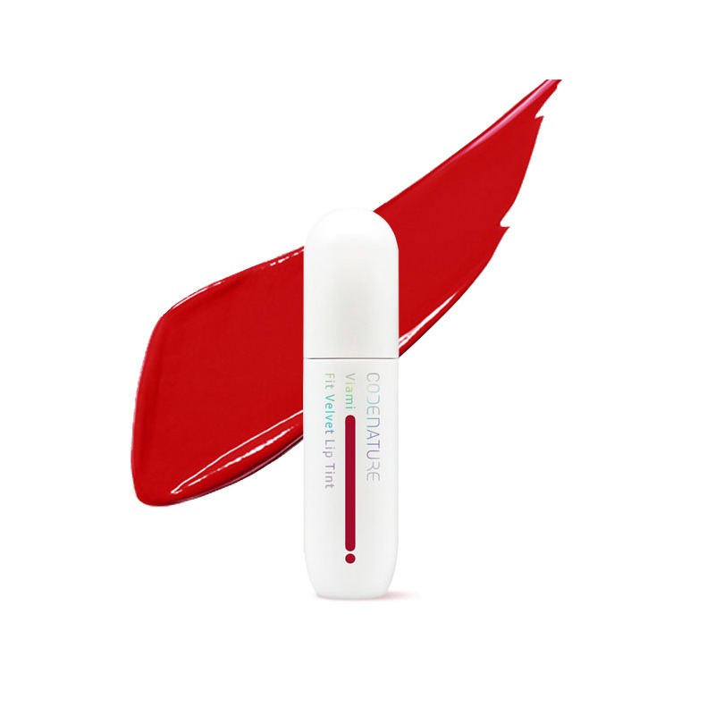 Own label brand, [CODENATURE] Viami Fit Velvet Lip Tint [Red] (Weight : 30g)