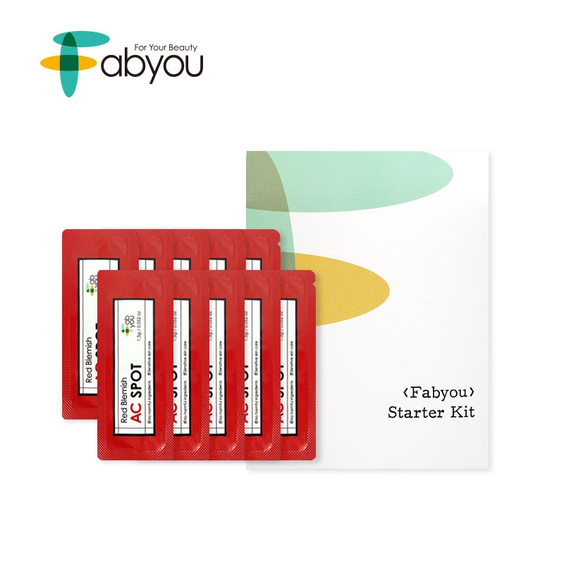 Own label brand, [FABYOU] Red Blemish AC Spot 1.5g * 10pcs [Sample] Starter Kit (Weight : 24g)