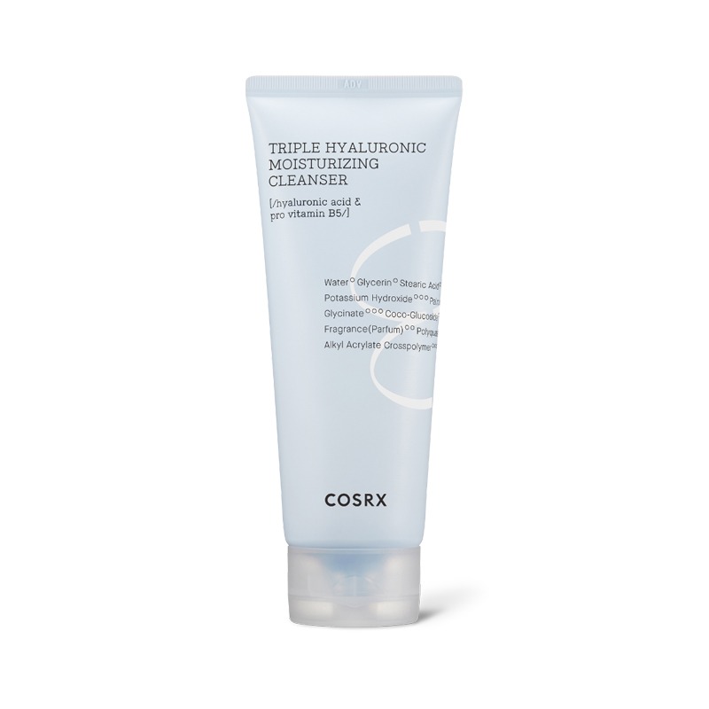 Own label brand, [COSRX] Hydrium Triple Hyaluronic Moisturizing Cleanser 150ml Free Shipping