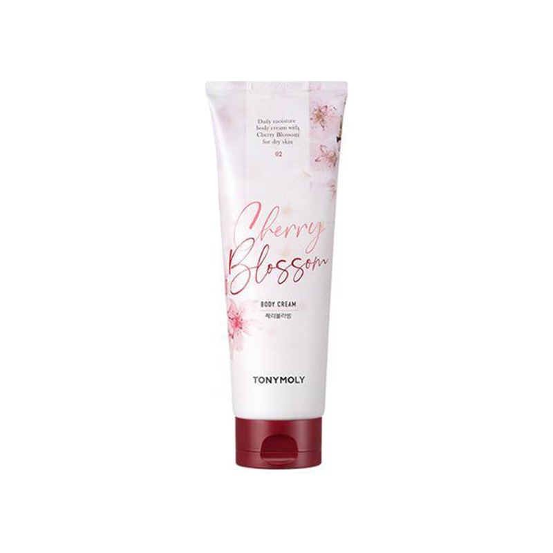Own label brand, [TONYMOLY] Cherry Blossom Chok Chok Body Cream 250ml (Weight : 287g)