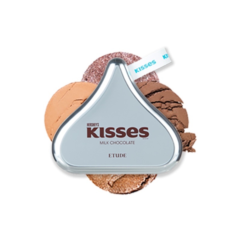 Own label brand, [ETUDE HOUSE] Play Color Eyes Kisses #1 Milk Chocolate 4.8g Free Shipping