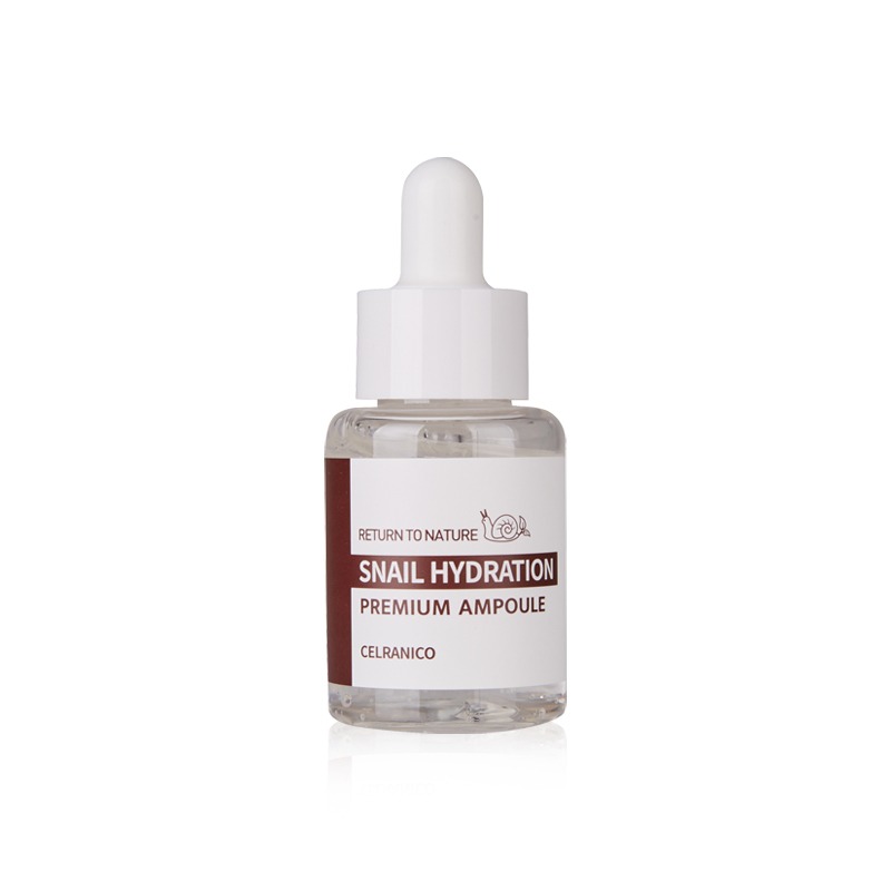 Own label brand, [CELRANICO] Return To Nature Snail Hydration Premium Ampoule 30ml (Weight : 60g)