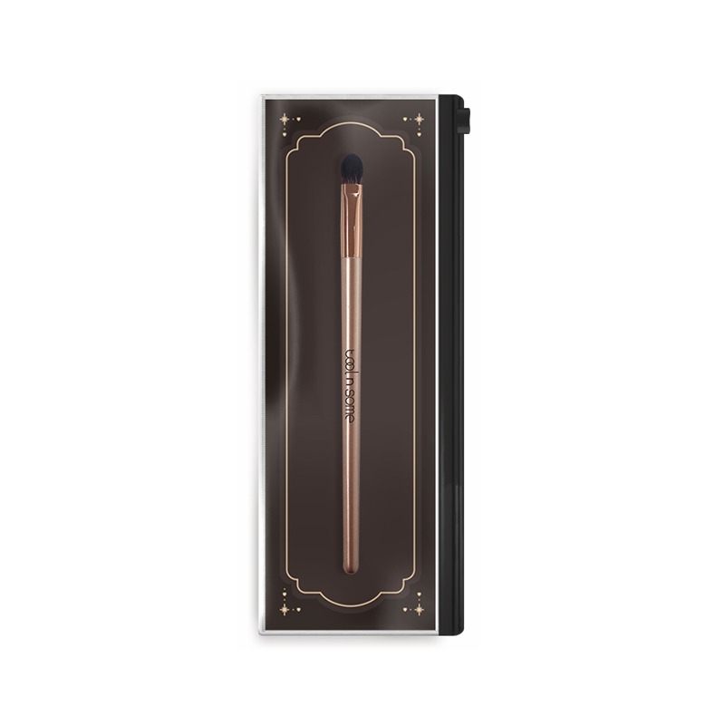 Own label brand, [TOOL N SOME] Rose Gold Edition Eyeshadow Base Brush 1ea (Weight : 21g)