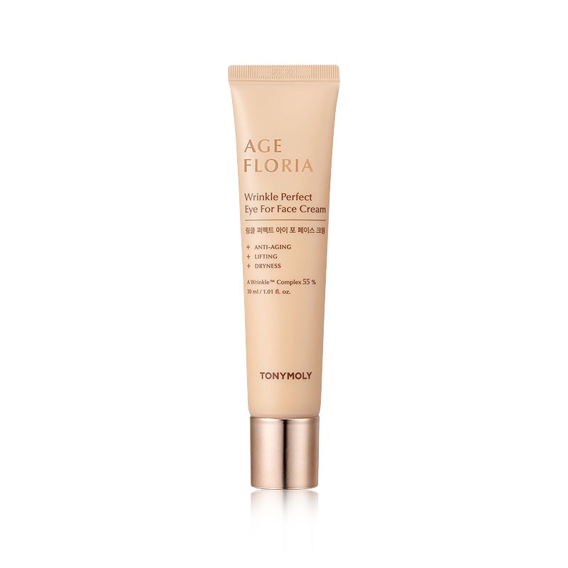 Own label brand, [TONYMOLY] Age Floria Wrinkle Perfect Eye For Face Cream 30ml (Weight : 82g)