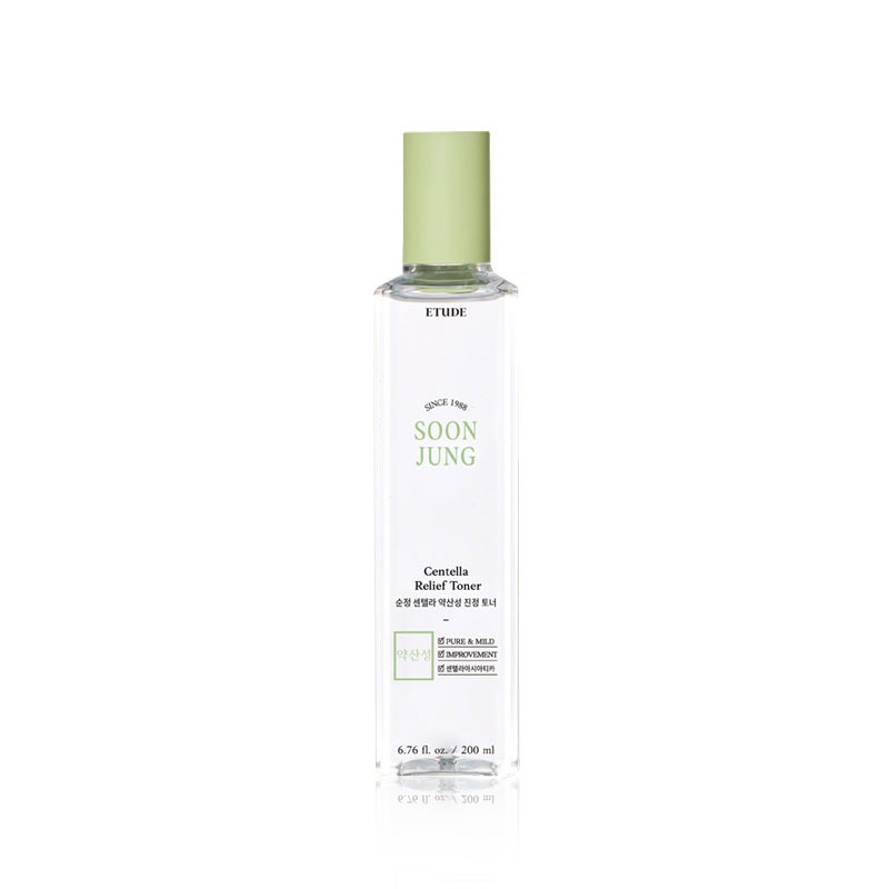Own label brand, [ETUDE HOUSE] Soonjung Centella Relief Toner 200ml Free Shipping