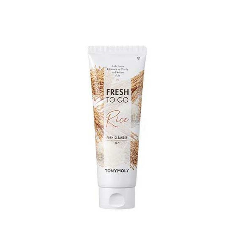 Own label brand, [TONYMOLY] Fresh To Go Foam Cleanser #Rice 170ml (Weight : 202g)