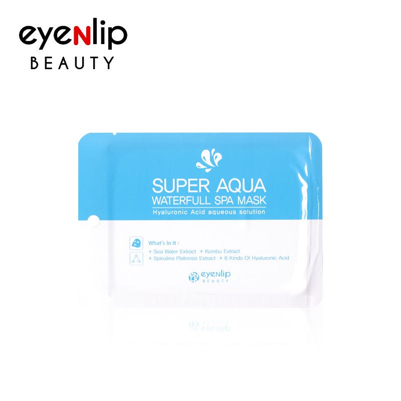 Own label brand, [EYENLIP] Super Aqua Waterfull Spa Mask 25ml * 1pcs (Weight : 34g)