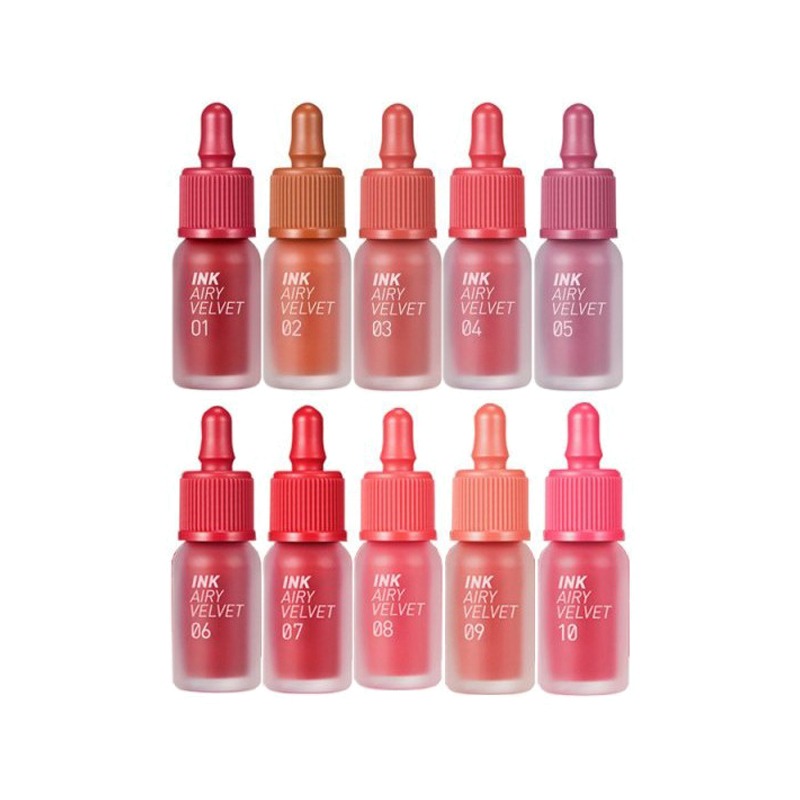 PERIPERA] Ink Airy Velvet 4g 22 Color (Weight : 36g) - Own label brand  Beautynetkorea Korean cosmetic