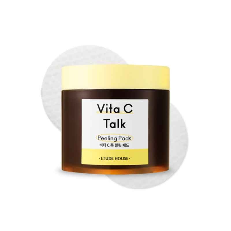Own label brand, [ETUDE HOUSE] Vita C Talk Peeling Pads (60 Pads) 150ml (Weight : 281g)