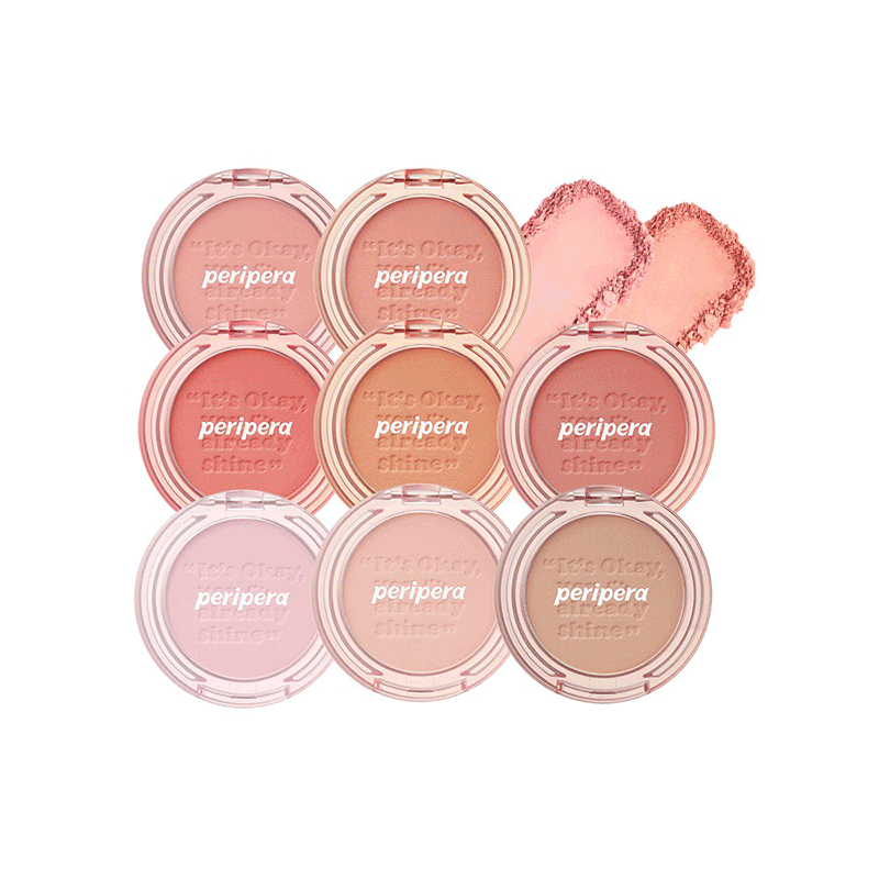 Own label brand, [PERIPERA] Pure Blushed Sunshine Cheek 4.2g 8 Color Free Shipping