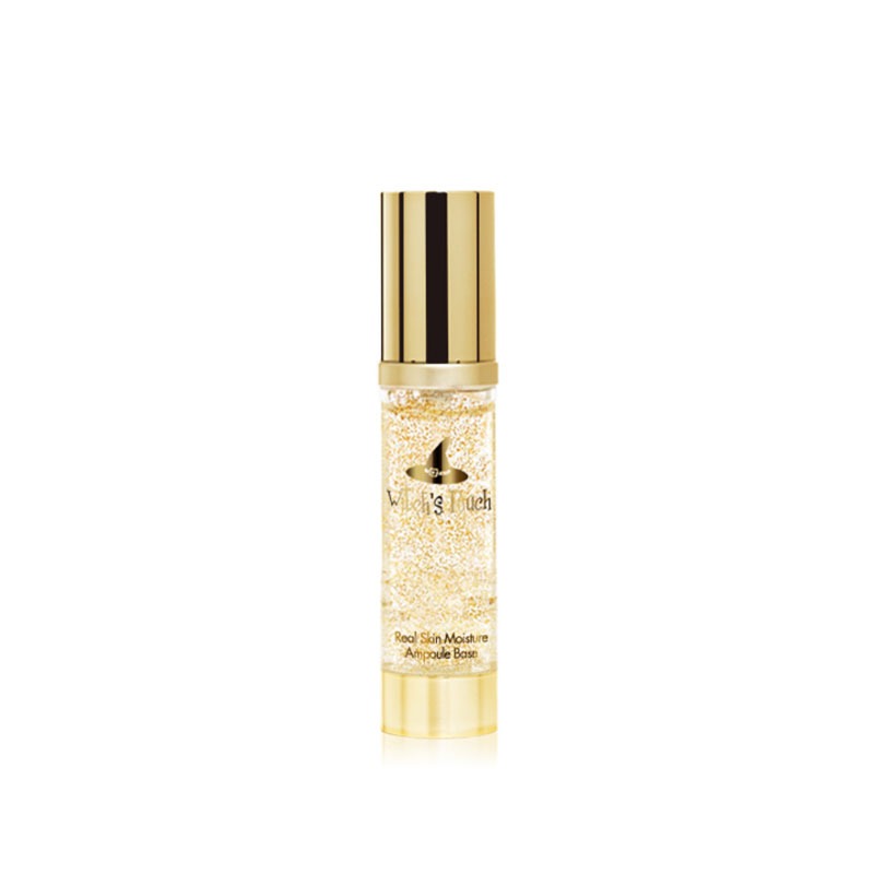Own label brand, [WITCH&#039;S POUCH] Real Skin Moisture Gold Ampoule Base 40ml (Weight : 100g)