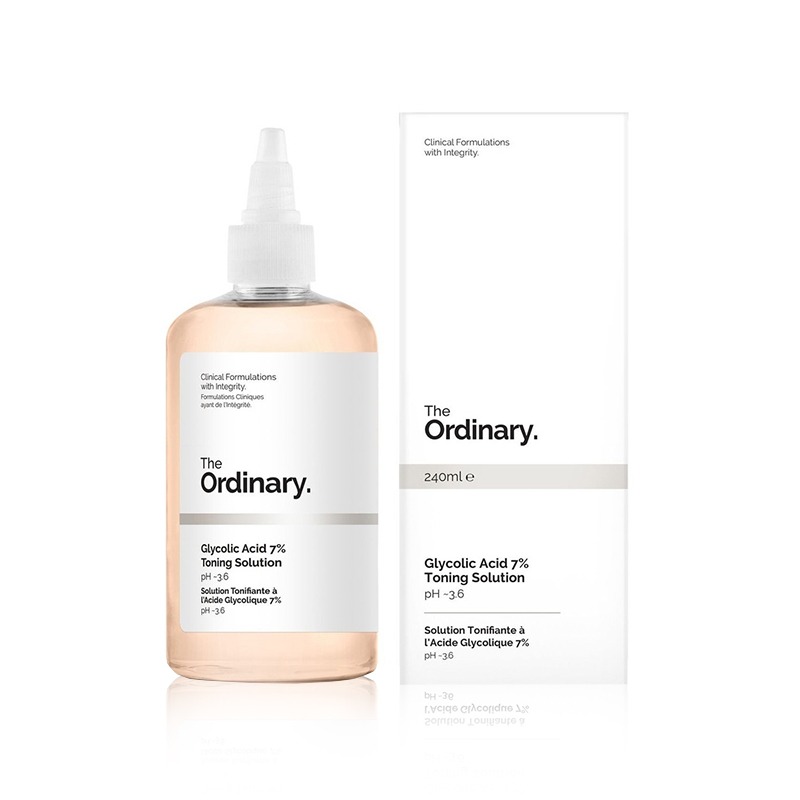 Own label brand, [THE ORDINARY] Glycolic Acid 7% Toning Solution 240ml (Weight : 339g)