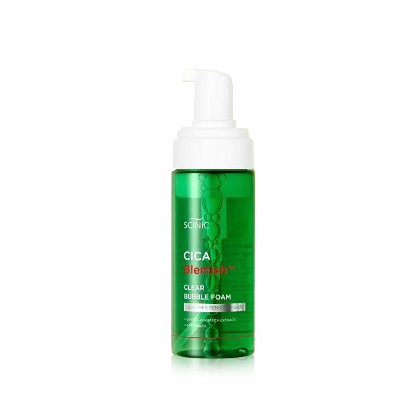 Own label brand, [SCINIC] Cica Blemish Clear Bubble Foam 150ml (Weight : 253g)