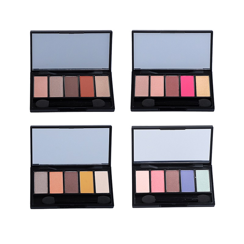 Own label brand, [WITCH&#039;S POUCH] 5 Colors Eyeshadow 5g 4 Color (Weight : 57g)