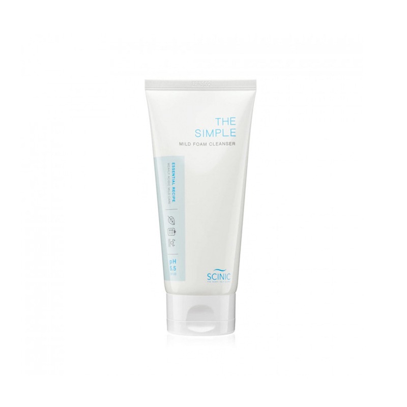 Own label brand, [SCINIC] The Simple Mild Foam Cleanser 120ml (Weight : 174g)