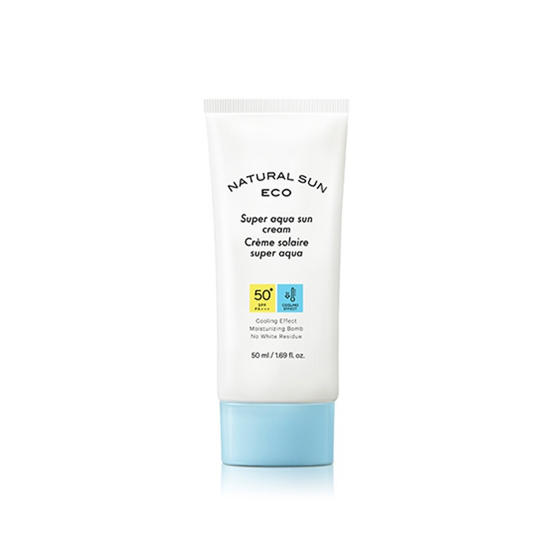 Own label brand, [THE FACE SHOP] Natural Sun Eco Super Aqua Sun Cream 50ml (Weight : 76g)