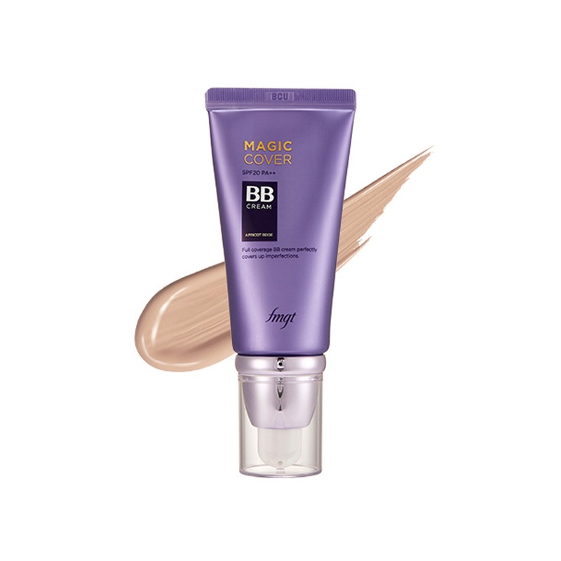 Own label brand, [THE FACE SHOP] Magic Cover BB Cream (SPF20/PA++) 45ml 2 Color (Weight : 91g)
