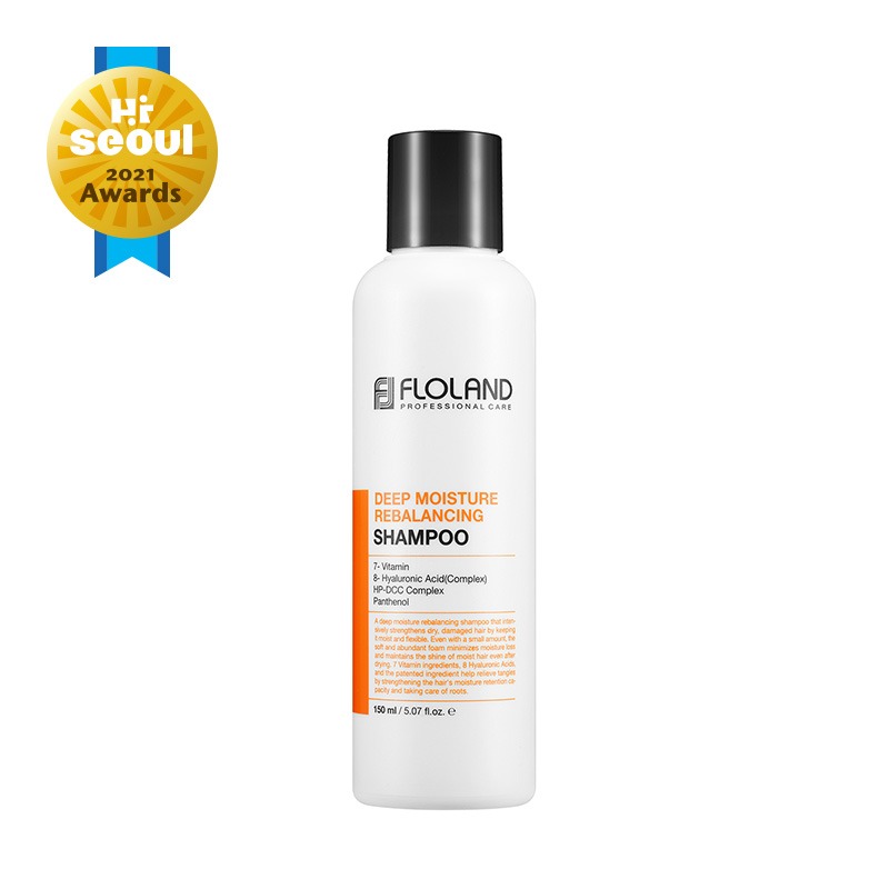 Own label brand, [FLOLAND] Deep Moisture Rebalancing Shampoo 150ml (Weight : 184g)