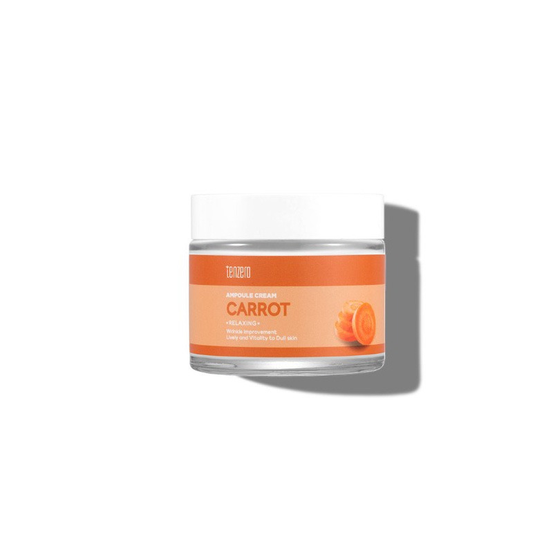 Own label brand, [TENZERO] Relaxing Carrot Ampoule Cream 70g (Weight : 224g)