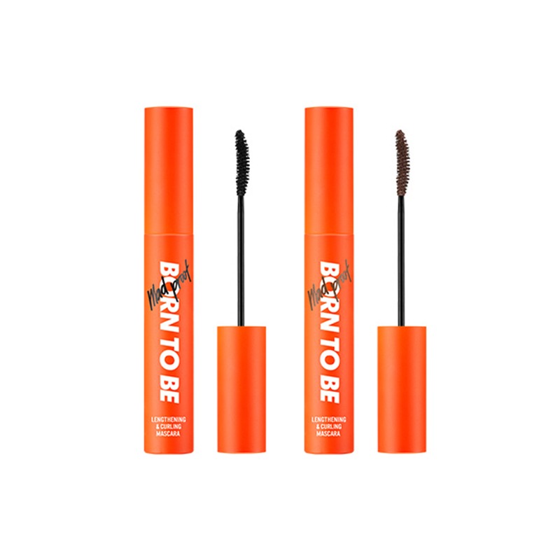 Own label brand, [A&#039;PIEU] Born To Be Madproof Lengthening &amp; Curling Mascara Lv.2 8g 2 Colors (Weight : 41g)