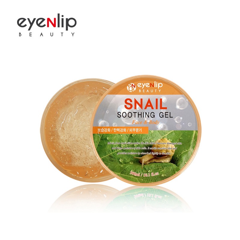 Own label brand, [EYENLIP] Snail Sooting Gel 300ml (Weight : 380g)