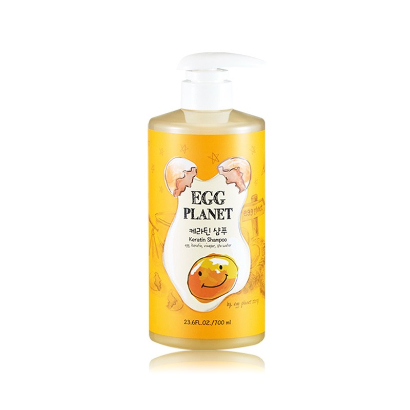 Own label brand, [DAENG GI MEO RI] Egg Planet Keratin Shampoo 700ml (Weight : 837g)