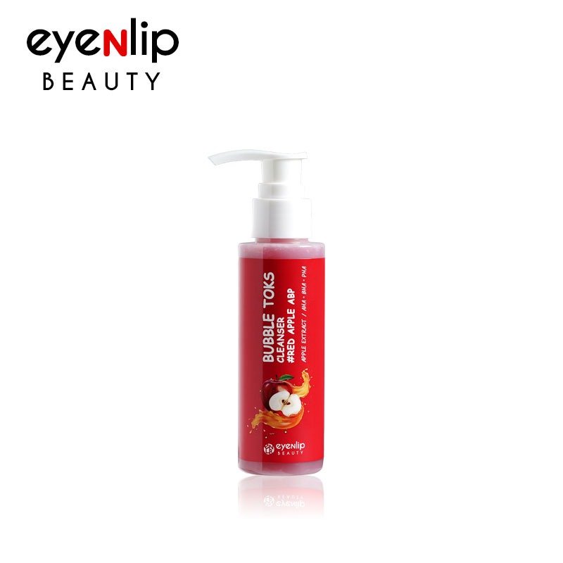 Own label brand, [EYENLIP] Red Apple Bubble Toks Cleanser 100ml (Weight : 153g)