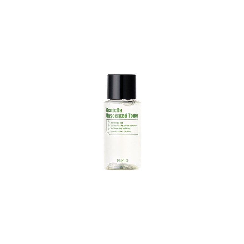 Own label brand, [PURITO] Centella Unscented Toner 30ml (Weight : 51g)