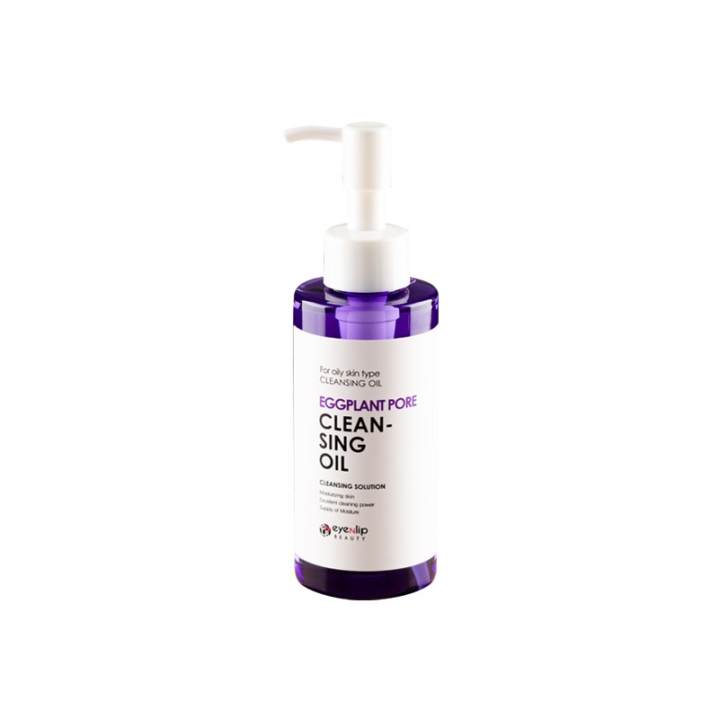 Own label brand, [EYENLIP] Eggplant Pore Cleansing Oil 150ml (Weight : 190g)