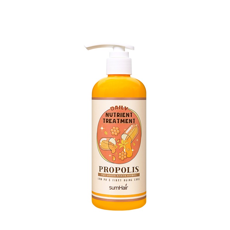 Own label brand, [SUMHAIR] Daily Nutrient Treatment #Propolis 300ml (Weight : 381g)