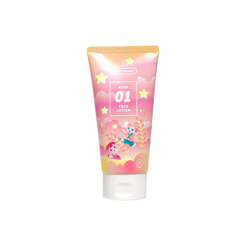 Own label brand, [I&#039;M PINKY] Pinky Tonky Kids 1-Step Face Lotion 150ml (Weight : 185g)