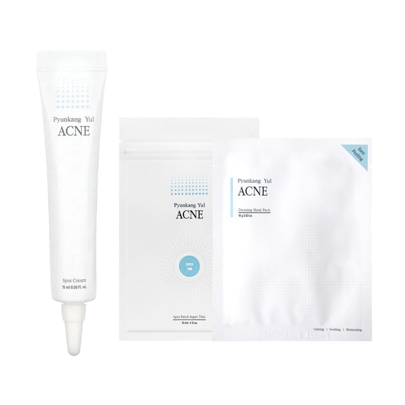 Own label brand, [PYUNKANG YUL] Acne Spot Cream Pouch Set 15ml (Weight : 82g)