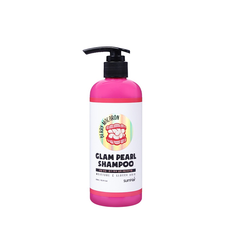 Own label brand, [SUMHAIR] Glam Pearl Shampoo #Berry Macaron 300ml (Weight : 395g)