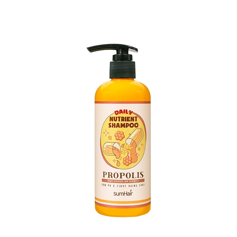 Own label brand, [SUMHAIR] Daily Nutrient Shampoo #Propolis 300ml (Weight : 398g)