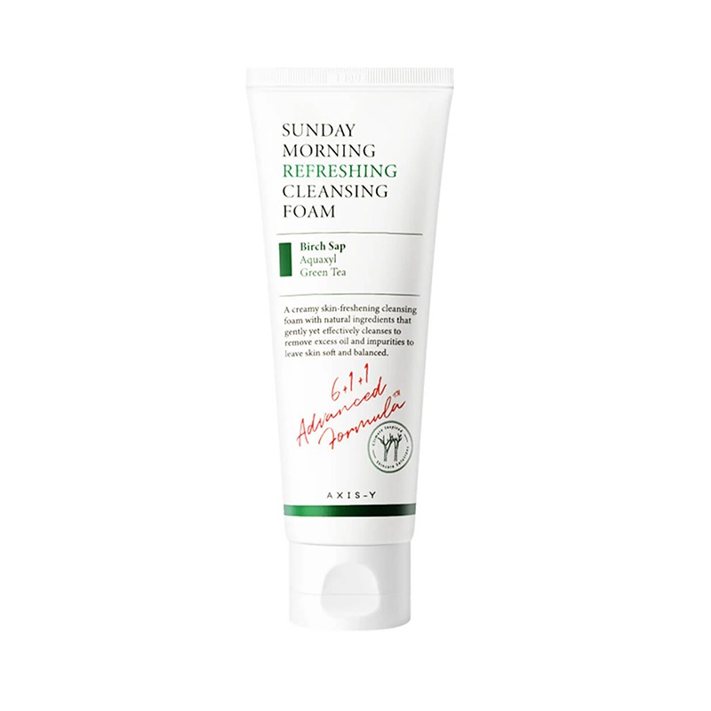 Own label brand, [AXIS-Y] Sunday Morning Refreshing Cleansing Foam 120ml (Weight : 177g)