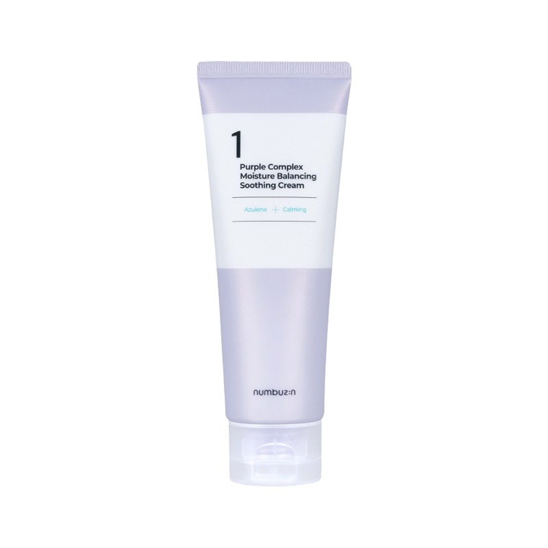 Own label brand, [NUMBUZIN] No.1 Purple Complex Moisture Balancing Soothing Cream 100ml (Weight : 145g)